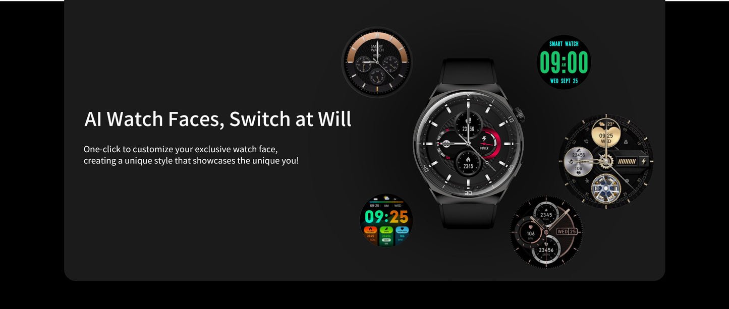 AURAFIT AM05 AMOLED Smartwatch