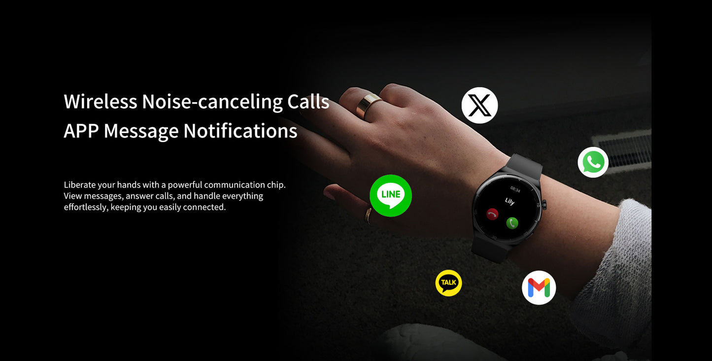 AURAFIT AM05 AMOLED Smartwatch