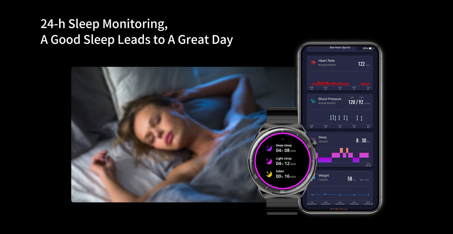 AURAFIT AM05 AMOLED Smartwatch