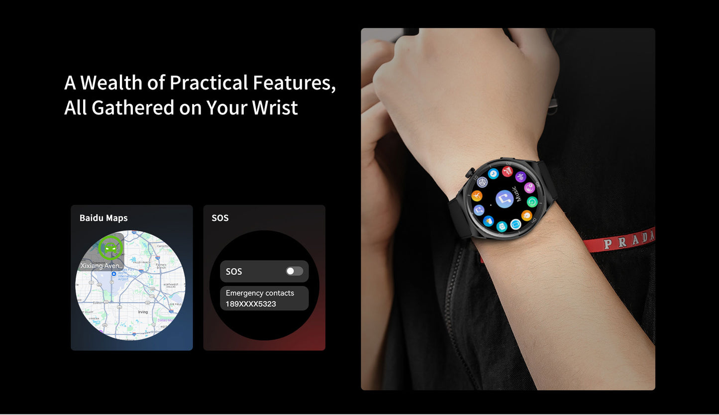AURAFIT AM05 AMOLED Smartwatch