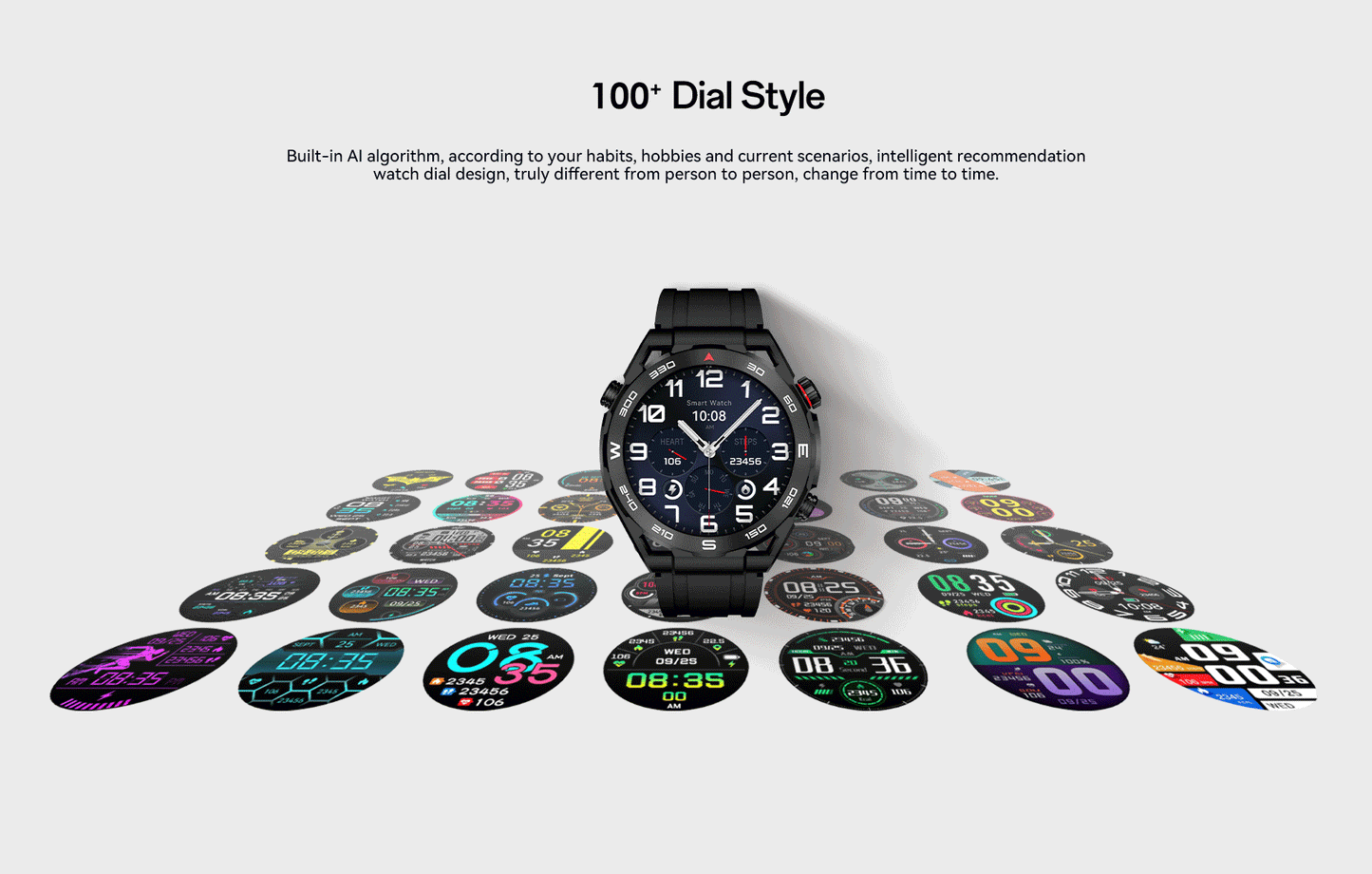 AURAFIT AM13 AMOLED Sport Smartwatch