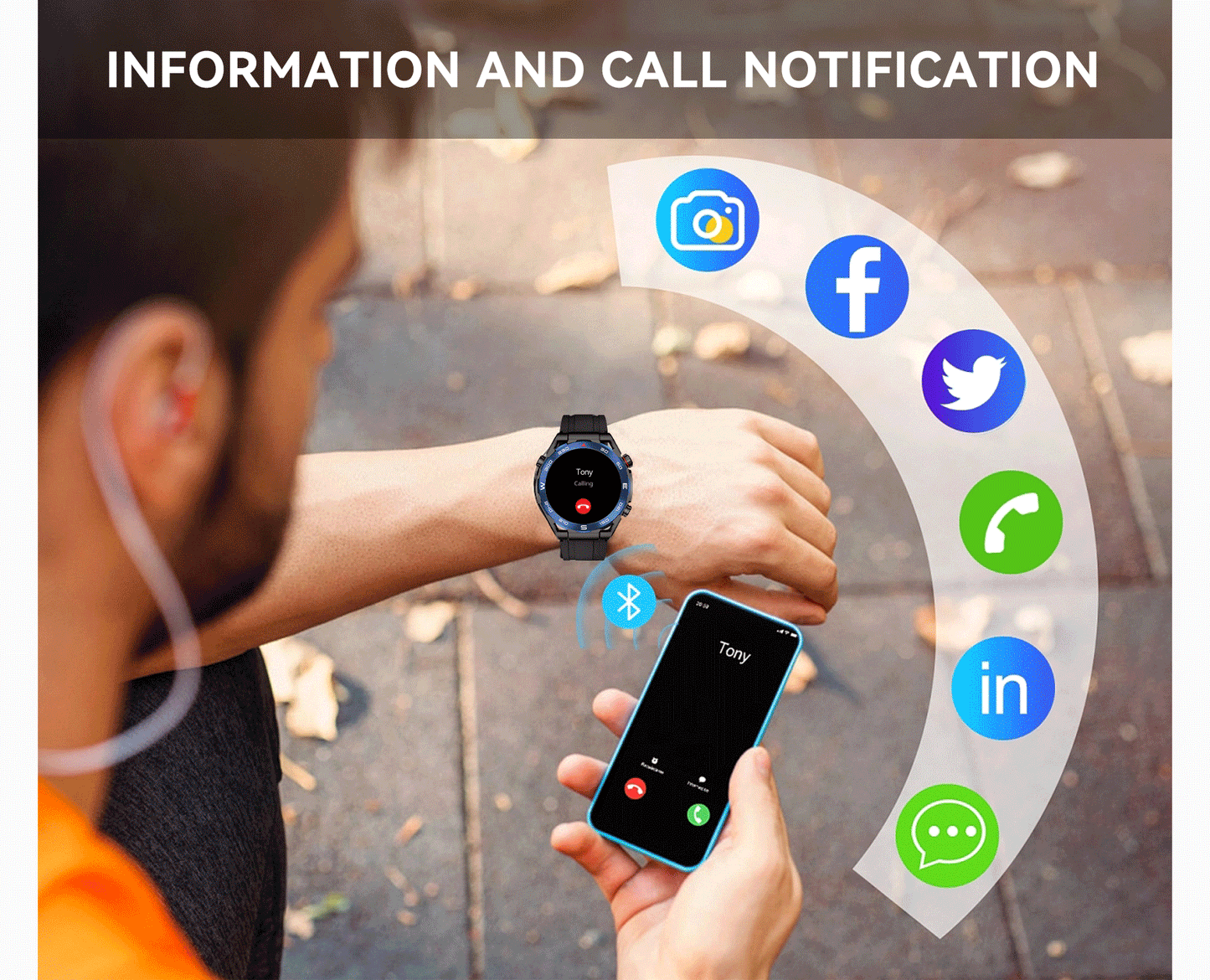AURAFIT AM13 AMOLED Sport Smartwatch