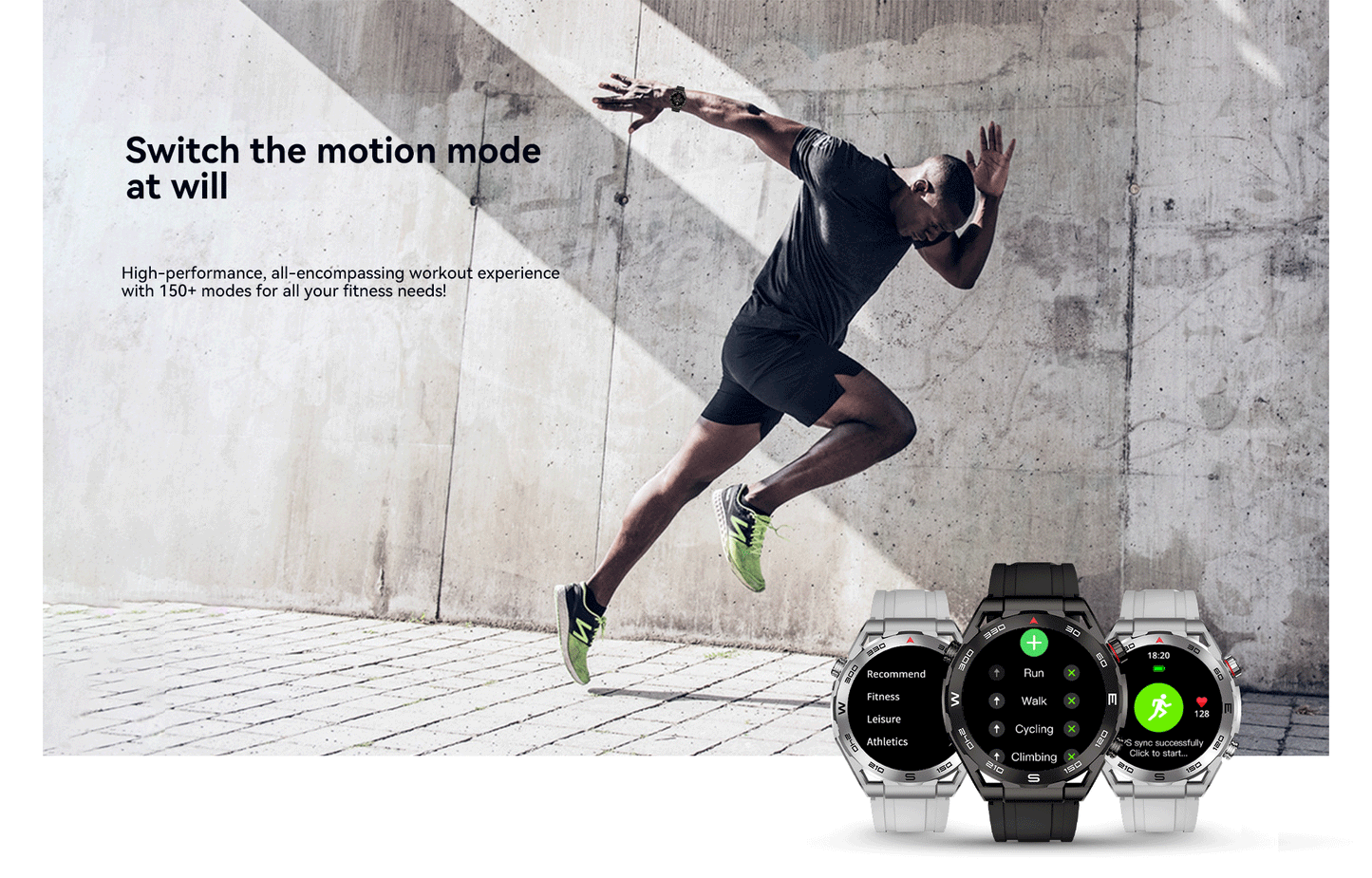 AURAFIT AM13 AMOLED Sport Smartwatch