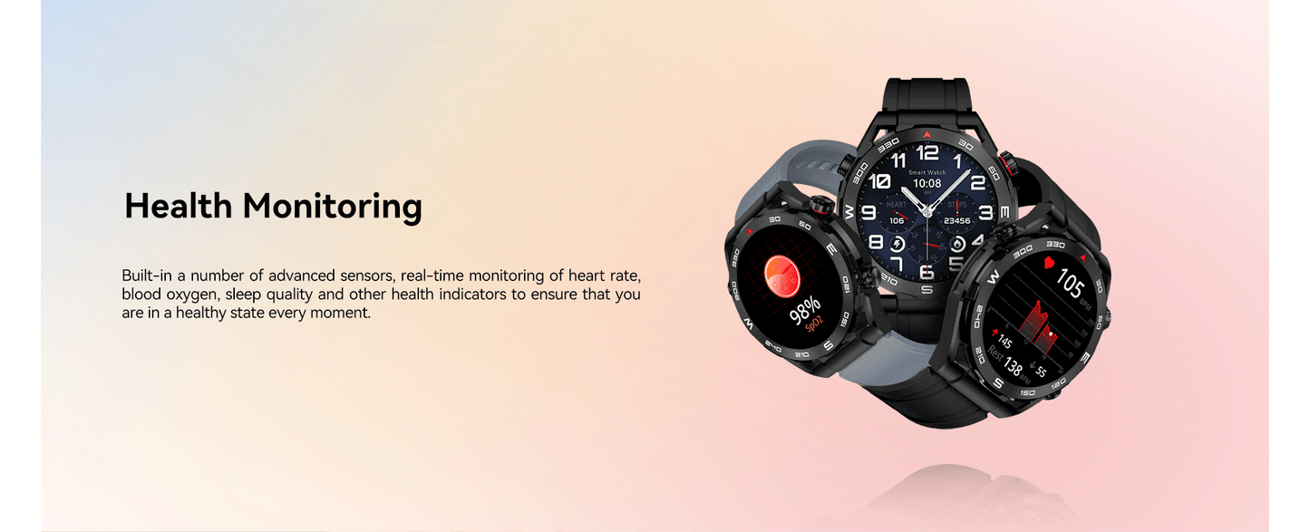 AURAFIT AM13 AMOLED Sport Smartwatch