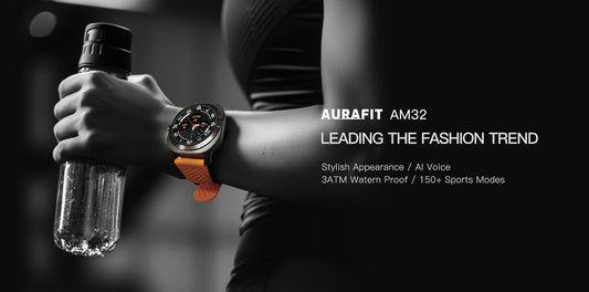AURAFIT AM32 Newest AMOLED Smartwatch