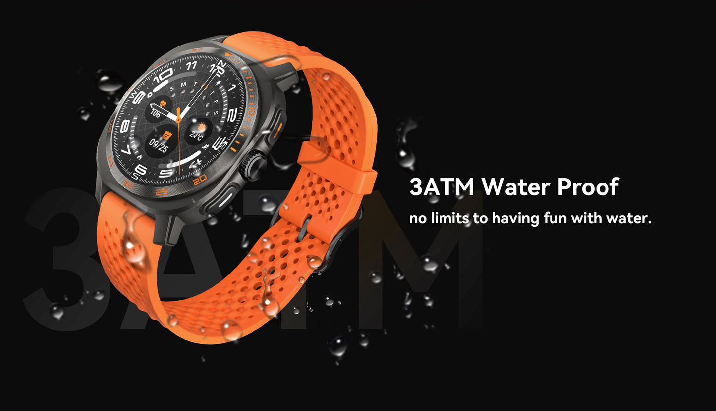 AURAFIT AM32 Newest AMOLED Smartwatch