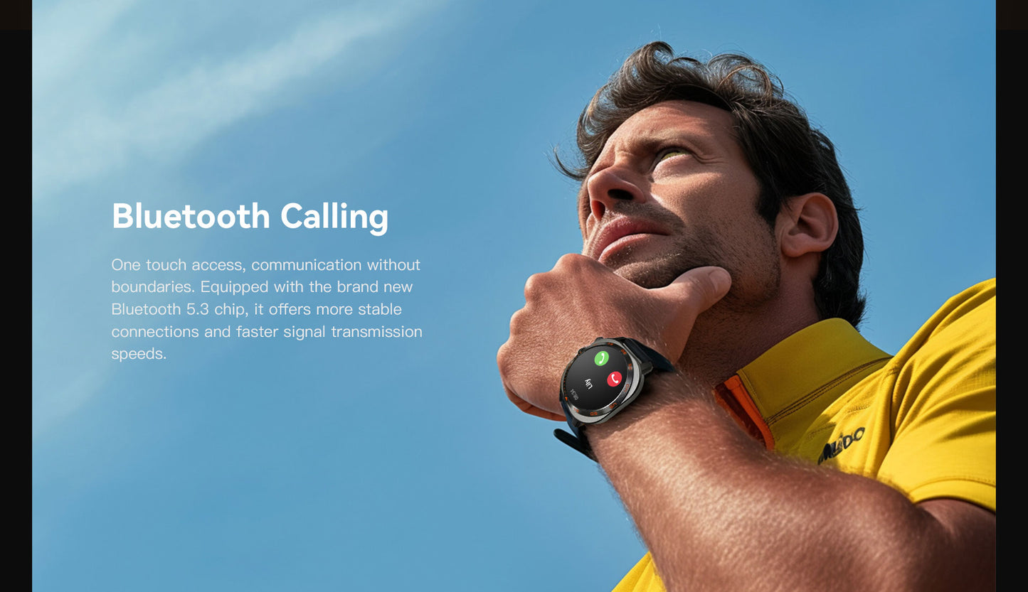 AURAFIT AM32 Newest AMOLED Smartwatch
