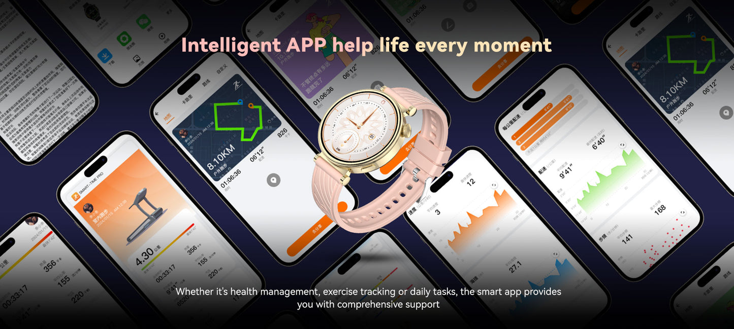 AURAFIT AM23 AMOLED Lady Smartwatch