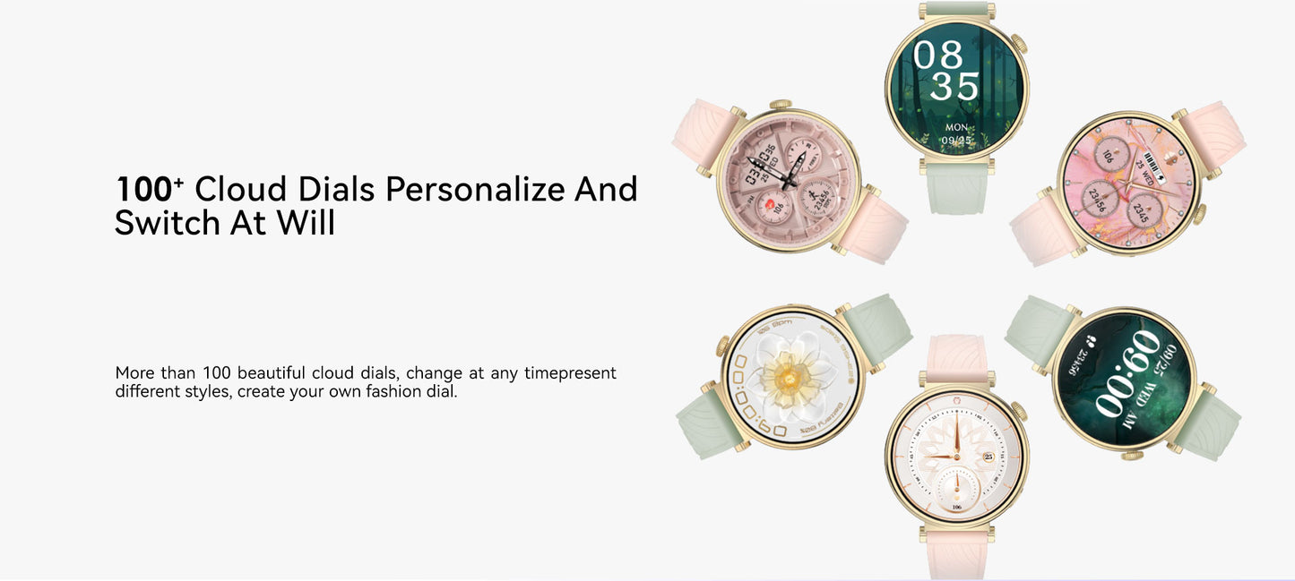 AURAFIT AM23 AMOLED Lady Smartwatch