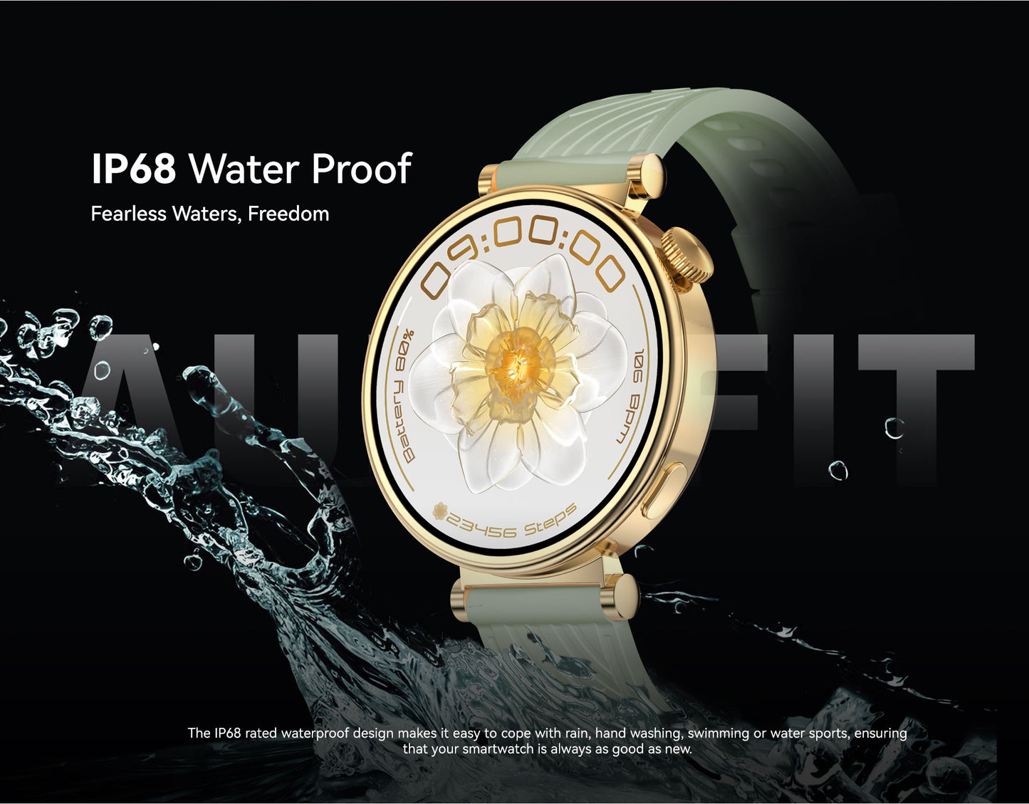 AURAFIT AM23 AMOLED Lady Smartwatch