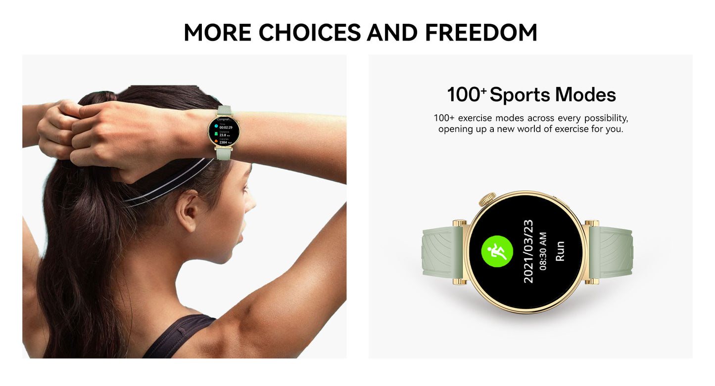 AURAFIT AM23 AMOLED Lady Smartwatch