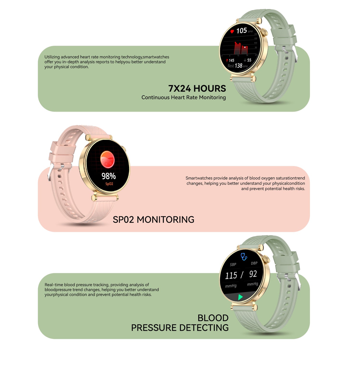 AURAFIT AM23 AMOLED Lady Smartwatch