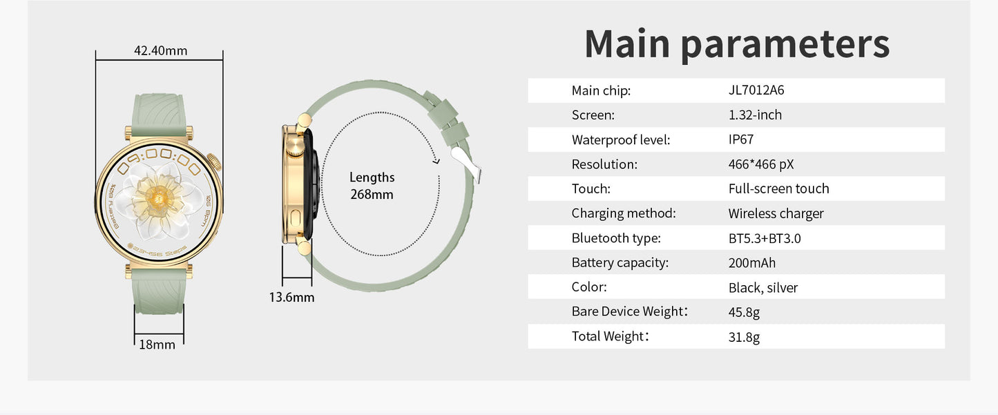 AURAFIT AM23 AMOLED Lady Smartwatch
